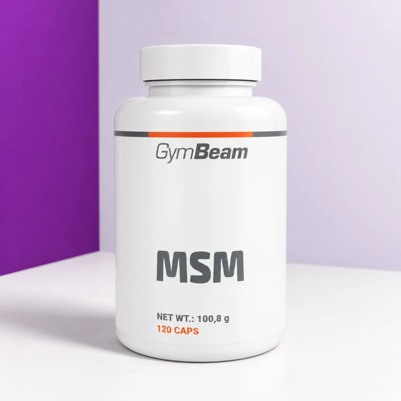 GymBeam MSM, 120 kapsulių